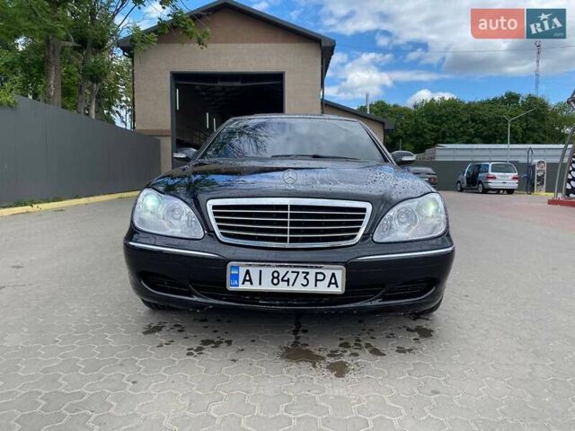 Чорний Мерседес С Клас, об'ємом двигуна 4.97 л та пробігом 283 тис. км за 7000 $, фото 1 на Automoto.ua