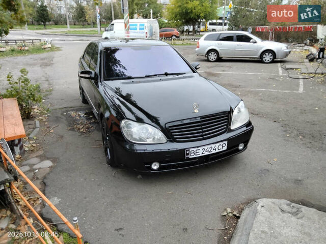 Мерседес С Клас 2003 у Миколаєві на Automoto.ua Чорний Мерседес С Клас, об'ємом двигуна 4.97 л та пробігом 222 тис. км за 4000 $, фото 1 на Automoto.ua