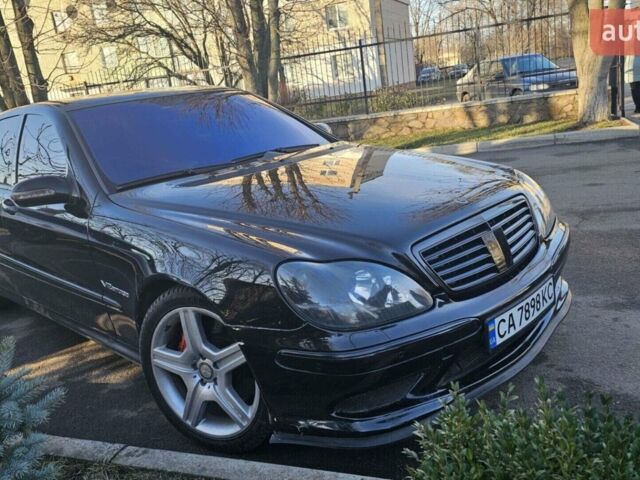 Чорний Мерседес С Клас, об'ємом двигуна 6 л та пробігом 280 тис. км за 9300 $, фото 1 на Automoto.ua