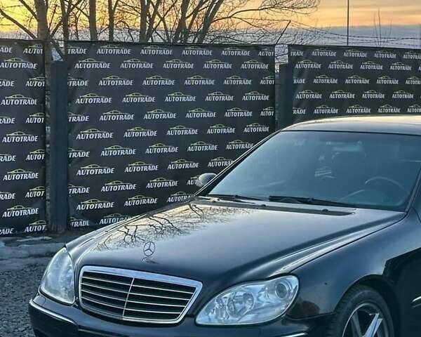 Черный Мерседес С Класс, объемом двигателя 4.97 л и пробегом 363 тыс. км за 6500 $, фото 1 на Automoto.ua