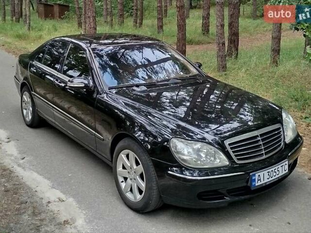 Черный Мерседес С Класс, объемом двигателя 5 л и пробегом 450 тыс. км за 7200 $, фото 1 на Automoto.ua