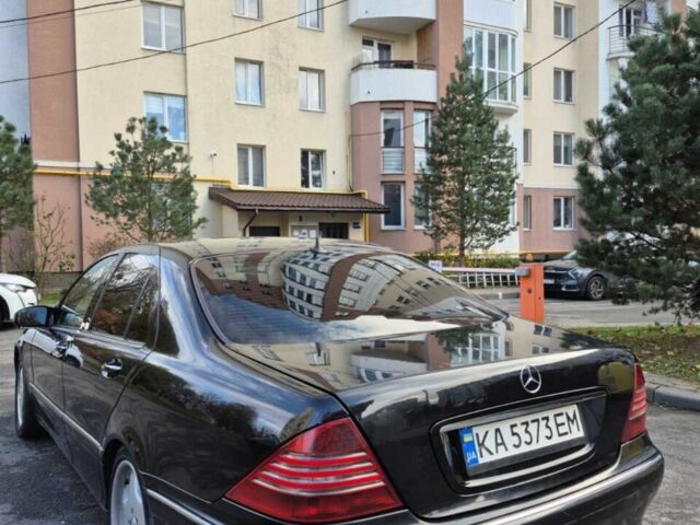Чорний Мерседес С Клас, об'ємом двигуна 3.2 л та пробігом 350 тис. км за 6900 $, фото 1 на Automoto.ua