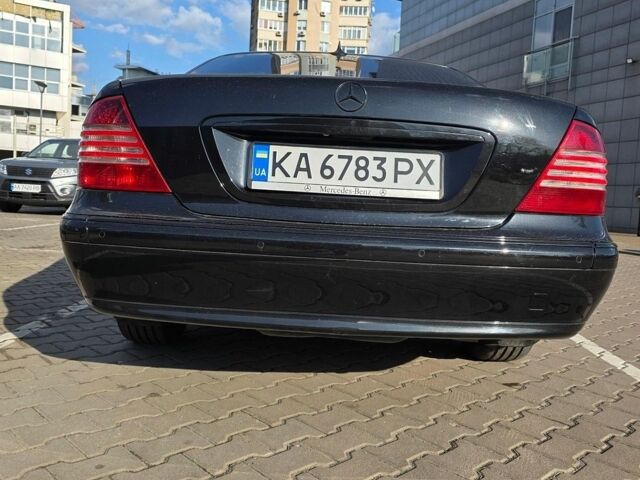 Чорний Мерседес С Клас, об'ємом двигуна 4 л та пробігом 266 тис. км за 9000 $, фото 1 на Automoto.ua