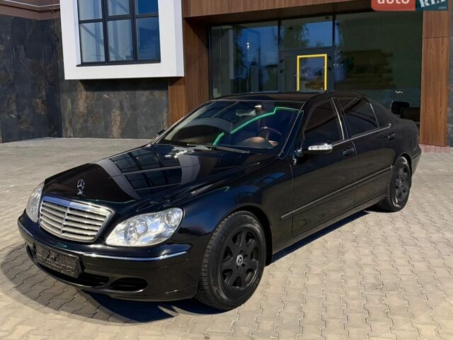 Чорний Мерседес С Клас, об'ємом двигуна 6 л та пробігом 101 тис. км за 29500 $, фото 1 на Automoto.ua