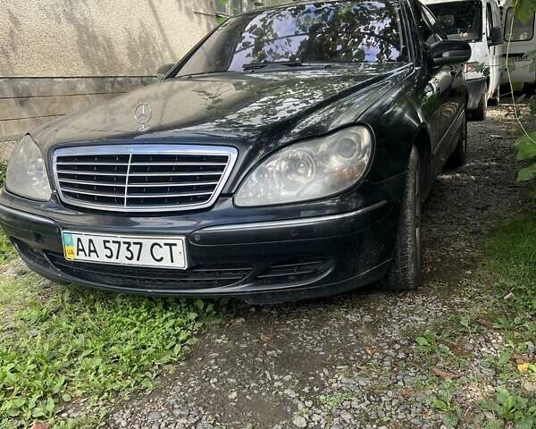 Чорний Мерседес С Клас, об'ємом двигуна 5 л та пробігом 450 тис. км за 6300 $, фото 1 на Automoto.ua