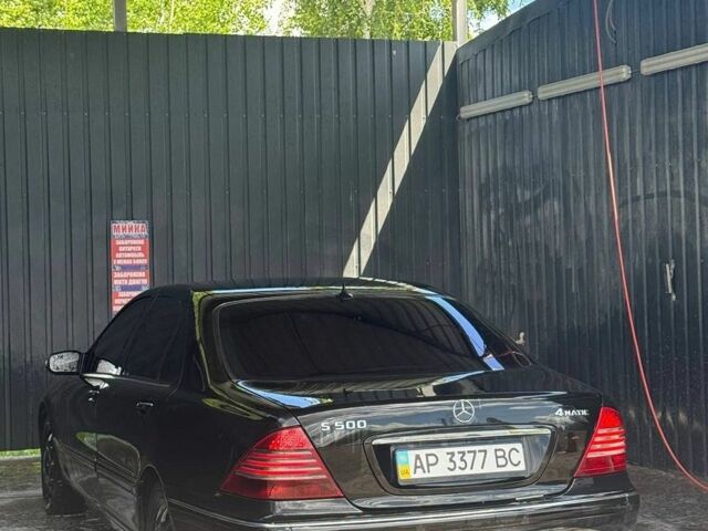 Чорний Мерседес С Клас, об'ємом двигуна 5 л та пробігом 251 тис. км за 6500 $, фото 1 на Automoto.ua