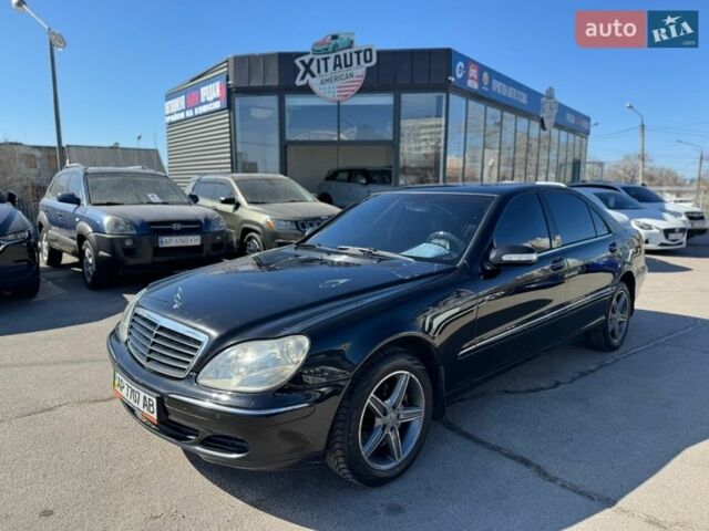 Черный Мерседес С Класс, объемом двигателя 5 л и пробегом 352 тыс. км за 3500 $, фото 1 на Automoto.ua