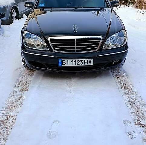 Чорний Мерседес С Клас, об'ємом двигуна 3.2 л та пробігом 500 тис. км за 7000 $, фото 1 на Automoto.ua