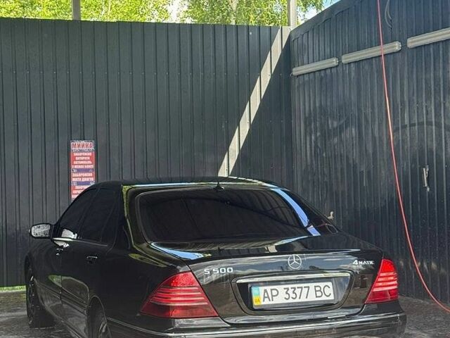 Чорний Мерседес С Клас, об'ємом двигуна 5 л та пробігом 251 тис. км за 6666 $, фото 1 на Automoto.ua