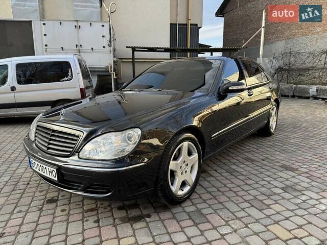 Черный Мерседес С Класс, объемом двигателя 5 л и пробегом 285 тыс. км за 7999 $, фото 1 на Automoto.ua