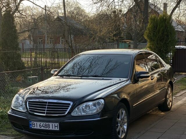 Мерседес С Класс 2004 в Диканьке на Automoto.ua Черный Мерседес С Класс, объемом двигателя 5 л и пробегом 290 тыс. км за 6000 $, фото 1 на Automoto.ua