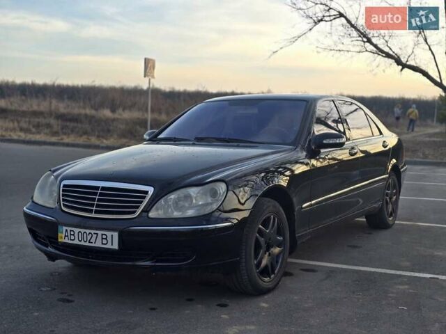 Чорний Мерседес С Клас, об'ємом двигуна 4.97 л та пробігом 216 тис. км за 5100 $, фото 1 на Automoto.ua