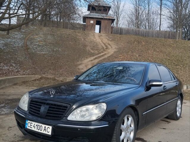 Черный Мерседес С Класс, объемом двигателя 4.97 л и пробегом 280 тыс. км за 7999 $, фото 1 на Automoto.ua