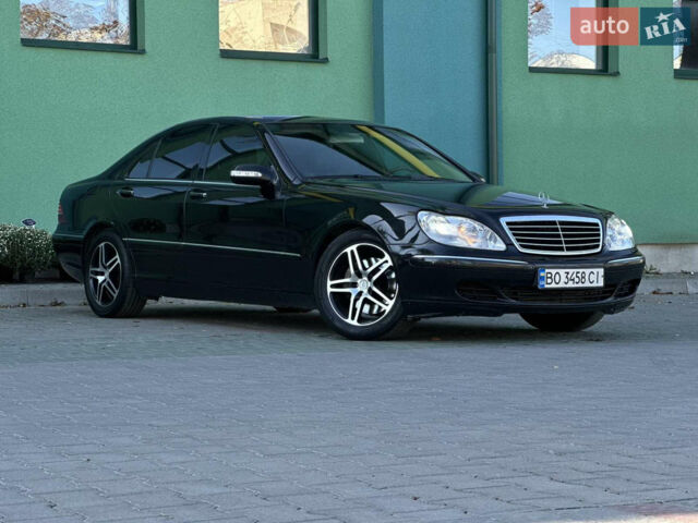 Чорний Мерседес С Клас, об'ємом двигуна 3.2 л та пробігом 508 тис. км за 8400 $, фото 1 на Automoto.ua