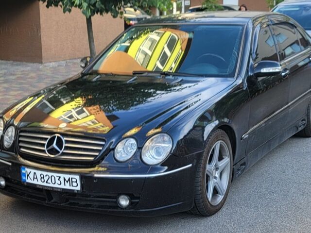 Чорний Мерседес С Клас, об'ємом двигуна 5 л та пробігом 259 тис. км за 10000 $, фото 1 на Automoto.ua