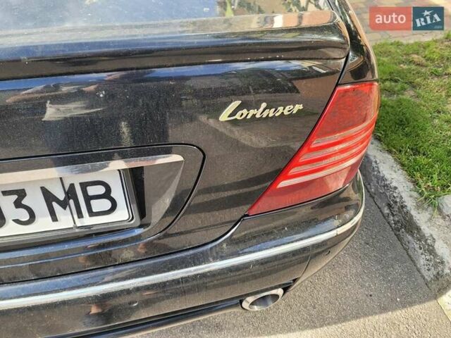 Чорний Мерседес С Клас, об'ємом двигуна 5 л та пробігом 256 тис. км за 14000 $, фото 1 на Automoto.ua