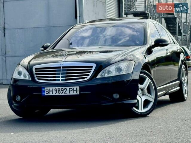 Чорний Мерседес С Клас, об'ємом двигуна 5.46 л та пробігом 241 тис. км за 9999 $, фото 1 на Automoto.ua