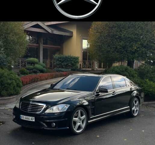 Чорний Мерседес С Клас, об'ємом двигуна 5.5 л та пробігом 235 тис. км за 10999 $, фото 1 на Automoto.ua