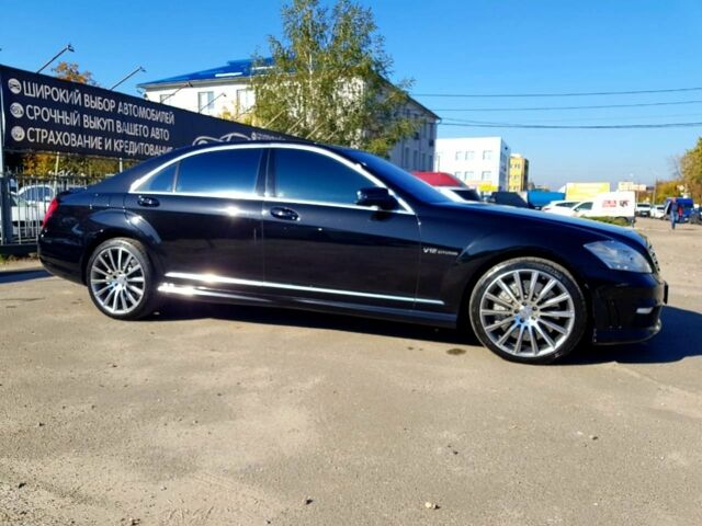 Чорний Мерседес С Клас, об'ємом двигуна 6 л та пробігом 58 тис. км за 38500 $, фото 1 на Automoto.ua