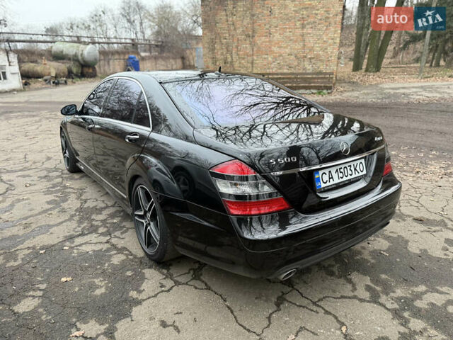 Чорний Мерседес С Клас, об'ємом двигуна 5.46 л та пробігом 560 тис. км за 7650 $, фото 1 на Automoto.ua