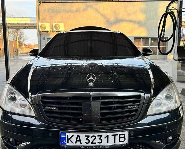 Чорний Мерседес С Клас, об'ємом двигуна 5.5 л та пробігом 389 тис. км за 8700 $, фото 1 на Automoto.ua