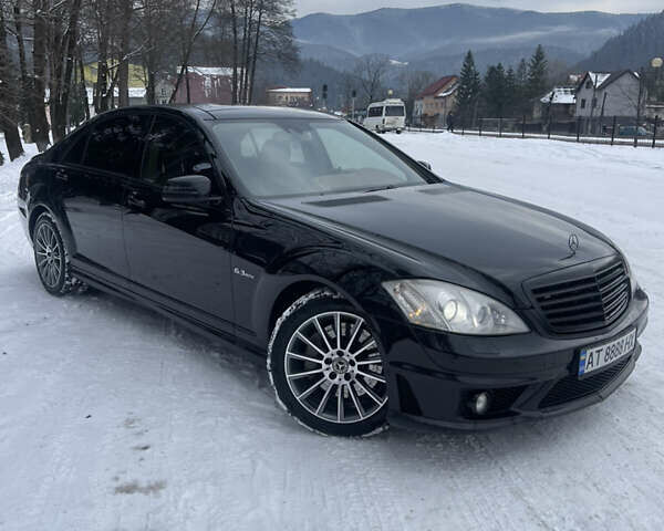 Чорний Мерседес С Клас, об'ємом двигуна 5.46 л та пробігом 343 тис. км за 9600 $, фото 1 на Automoto.ua