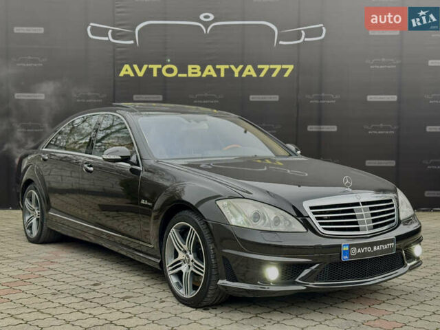 Чорний Мерседес С Клас, об'ємом двигуна 6.21 л та пробігом 138 тис. км за 14900 $, фото 1 на Automoto.ua