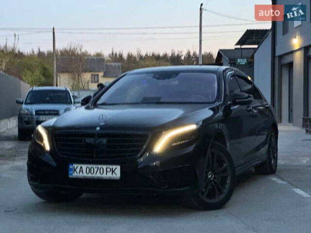Черный Мерседес С Класс, объемом двигателя 4.66 л и пробегом 180 тыс. км за 33000 $, фото 1 на Automoto.ua