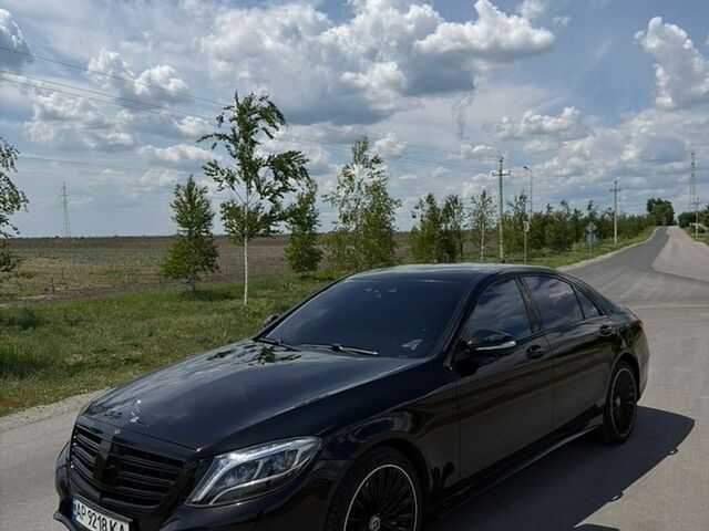 Черный Мерседес С Класс, объемом двигателя 4.66 л и пробегом 222 тыс. км за 24500 $, фото 1 на Automoto.ua