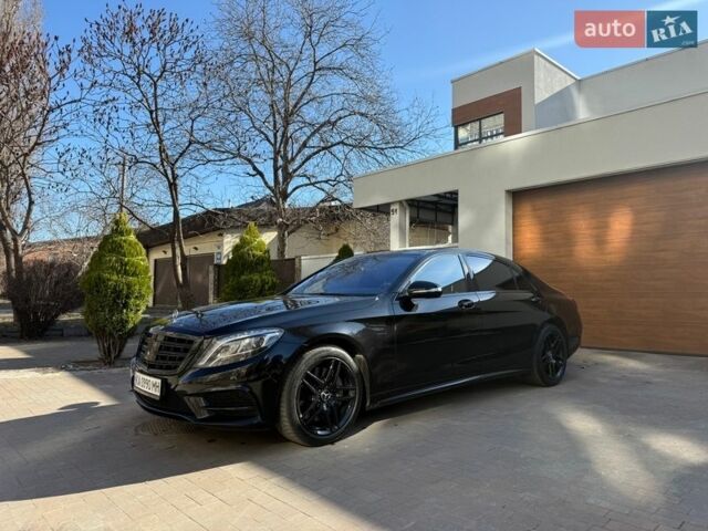 Черный Мерседес С Класс, объемом двигателя 4.66 л и пробегом 195 тыс. км за 27700 $, фото 1 на Automoto.ua