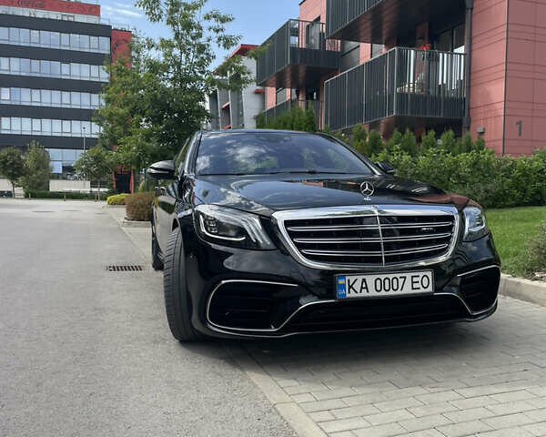 Черный Мерседес С Класс, объемом двигателя 4.66 л и пробегом 100 тыс. км за 45000 $, фото 1 на Automoto.ua