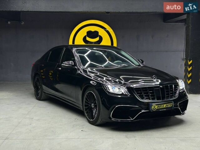 Чорний Мерседес С Клас, об'ємом двигуна 3 л та пробігом 178 тис. км за 45500 $, фото 1 на Automoto.ua