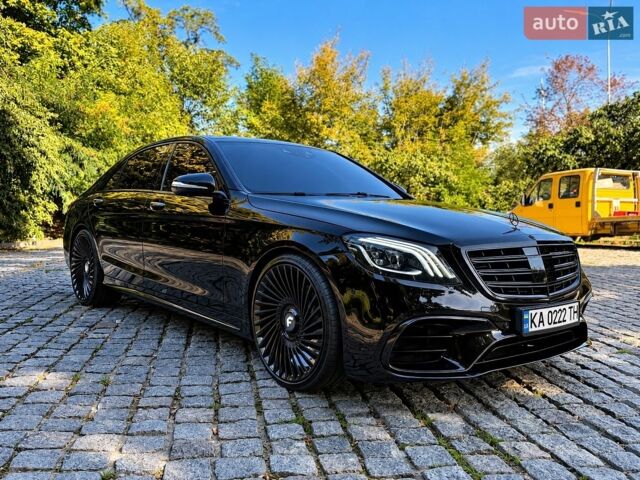 Чорний Мерседес С Клас, об'ємом двигуна 4 л та пробігом 92 тис. км за 50000 $, фото 1 на Automoto.ua