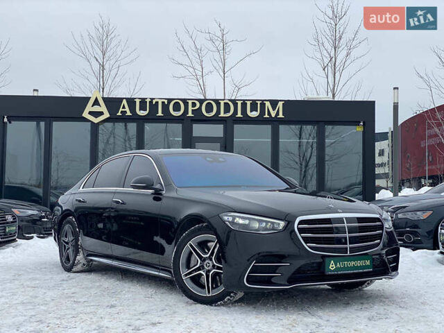Чорний Мерседес С Клас, об'ємом двигуна 3 л та пробігом 110 тис. км за 92000 $, фото 1 на Automoto.ua