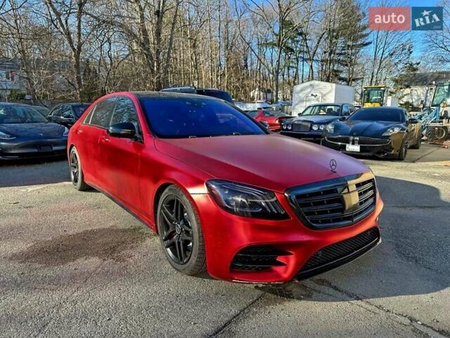 Червоний Мерседес С Клас, об'ємом двигуна 2.99 л та пробігом 74 тис. км за 14000 $, фото 1 на Automoto.ua