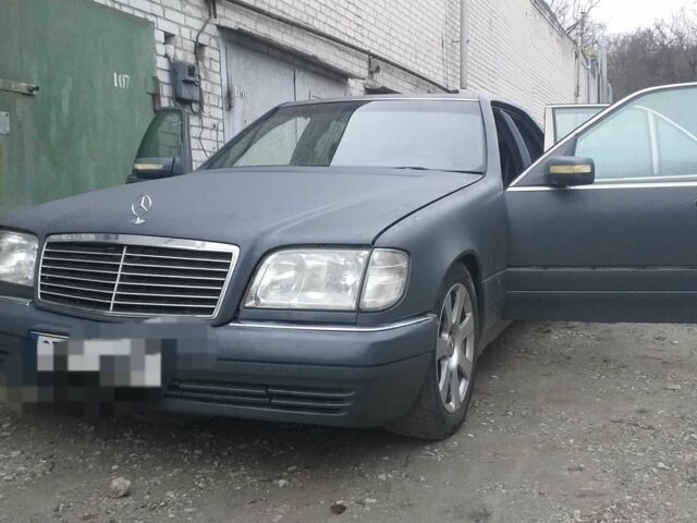 Сірий Мерседес С Клас, об'ємом двигуна 4.2 л та пробігом 510 тис. км за 3000 $, фото 1 на Automoto.ua