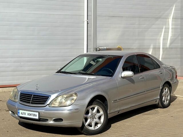 Сірий Мерседес С Клас, об'ємом двигуна 3.2 л та пробігом 300 тис. км за 3800 $, фото 1 на Automoto.ua