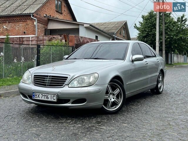 Сірий Мерседес С Клас, об'ємом двигуна 4.27 л та пробігом 350 тис. км за 3600 $, фото 1 на Automoto.ua
