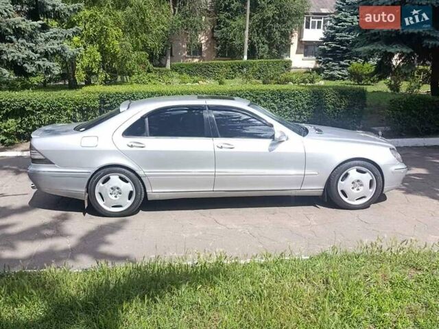 Мерседес С Клас 2001 у Кам'янське (Дніпродзержинськ) на Automoto.ua Сірий Мерседес С Клас, об'ємом двигуна 5 л та пробігом 300 тис. км за 6500 $, фото 1 на Automoto.ua