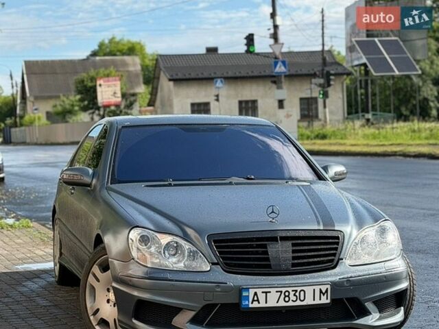 Серый Мерседес С Класс, объемом двигателя 5.51 л и пробегом 280 тыс. км за 6800 $, фото 1 на Automoto.ua