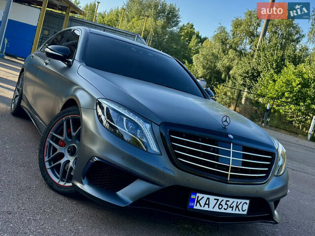 Серый Мерседес С Класс, объемом двигателя 5.5 л и пробегом 99 тыс. км за 39500 $, фото 1 на Automoto.ua