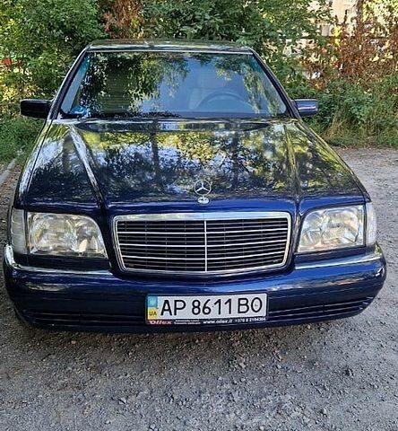 Синий Мерседес С Класс, объемом двигателя 3 л и пробегом 459 тыс. км за 11000 $, фото 1 на Automoto.ua