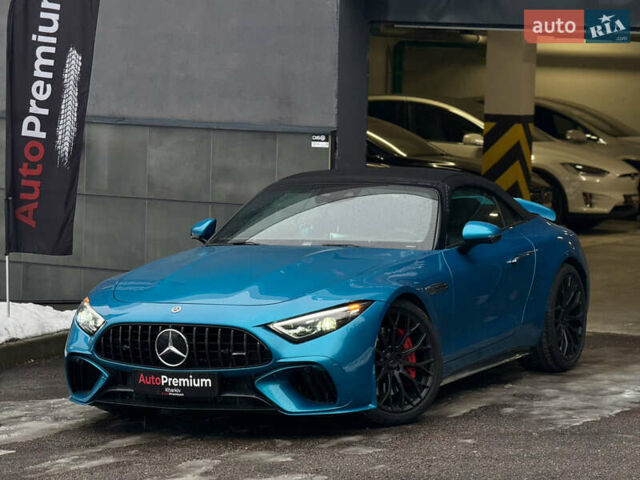 Синій Мерседес СЛ-Клас, об'ємом двигуна 4 л та пробігом 24 тис. км за 150000 $, фото 1 на Automoto.ua