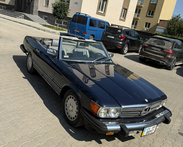 Синий Мерседес СЛ-Класс, объемом двигателя 5.55 л и пробегом 98 тыс. км за 52000 $, фото 1 на Automoto.ua