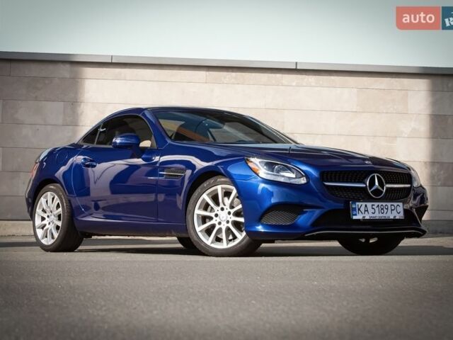 Синій Мерседес СЛЦ-Класс, об'ємом двигуна 1.99 л та пробігом 49 тис. км за 25500 $, фото 1 на Automoto.ua