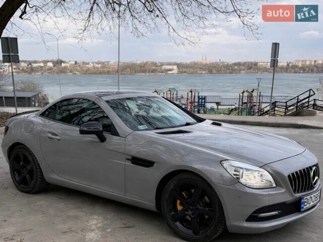 Серый Мерседес СЛК-Класс, объемом двигателя 1.8 л и пробегом 126 тыс. км за 20800 $, фото 1 на Automoto.ua