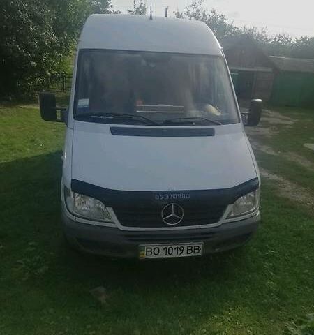 Білий Мерседес Sprinter 208 груз.-пасс., об'ємом двигуна 2.2 л та пробігом 343 тис. км за 9000 $, фото 1 на Automoto.ua