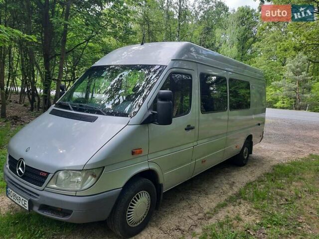 Сірий Мерседес Спрінтер 311 вант., об'ємом двигуна 2.1 л та пробігом 660 тис. км за 11000 $, фото 1 на Automoto.ua