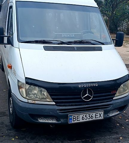 Белый Мерседес Sprinter, объемом двигателя 22 л и пробегом 0 тыс. км за 8000 $, фото 1 на Automoto.ua