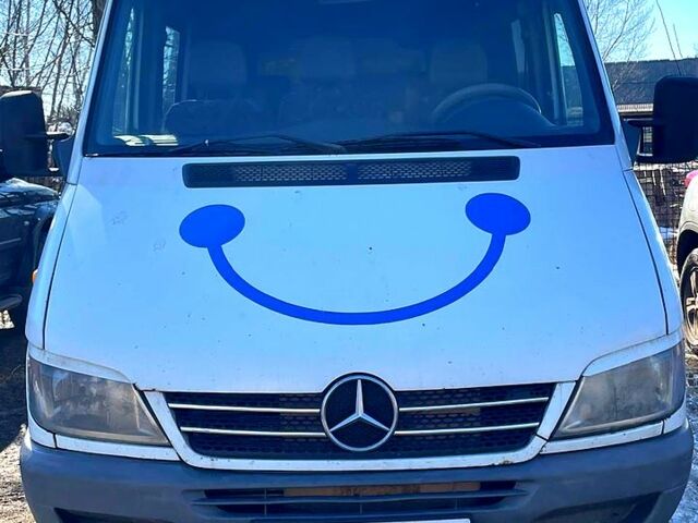 Белый Мерседес Sprinter, объемом двигателя 2.7 л и пробегом 300 тыс. км за 11000 $, фото 1 на Automoto.ua